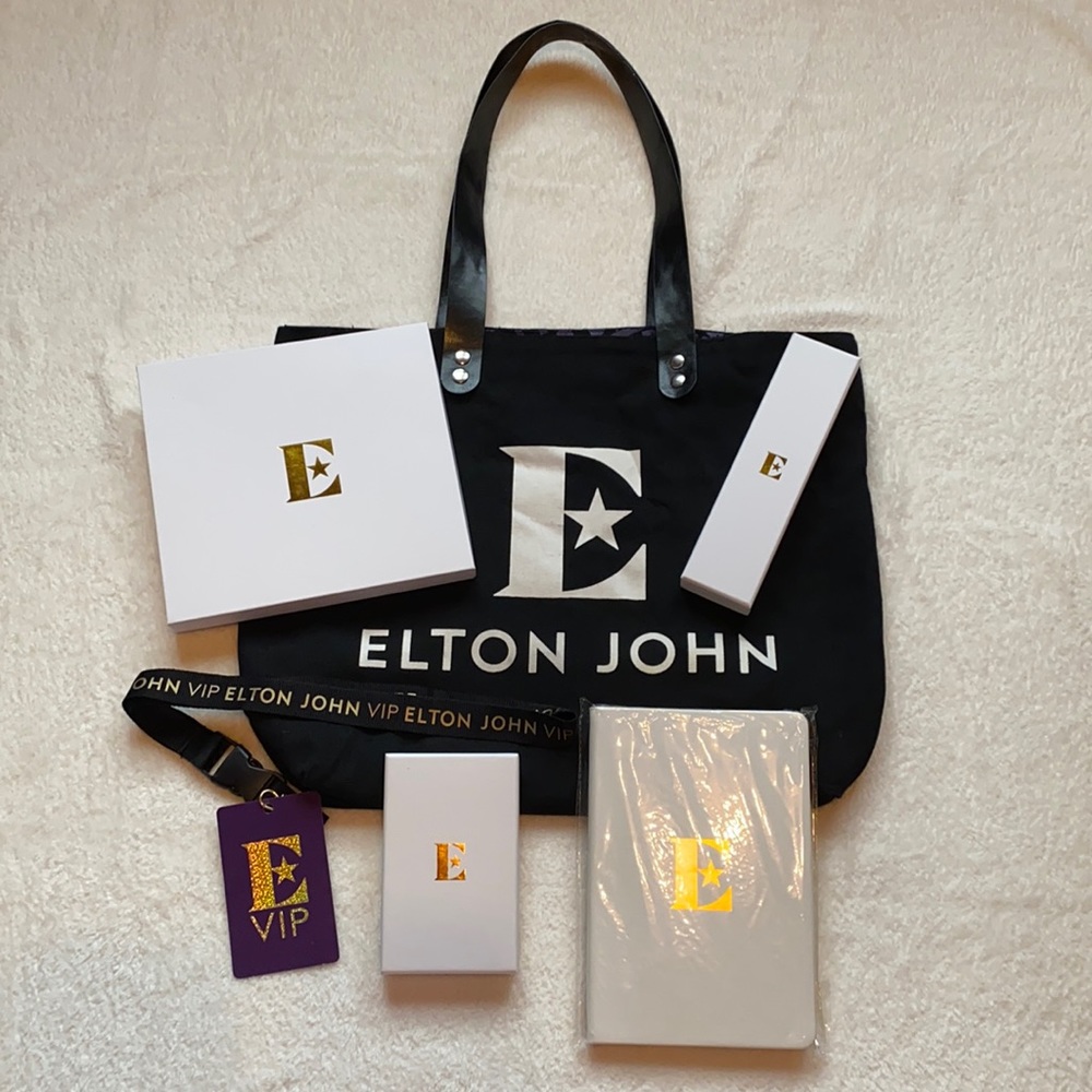 Elton John Complete VIP Swag Bag